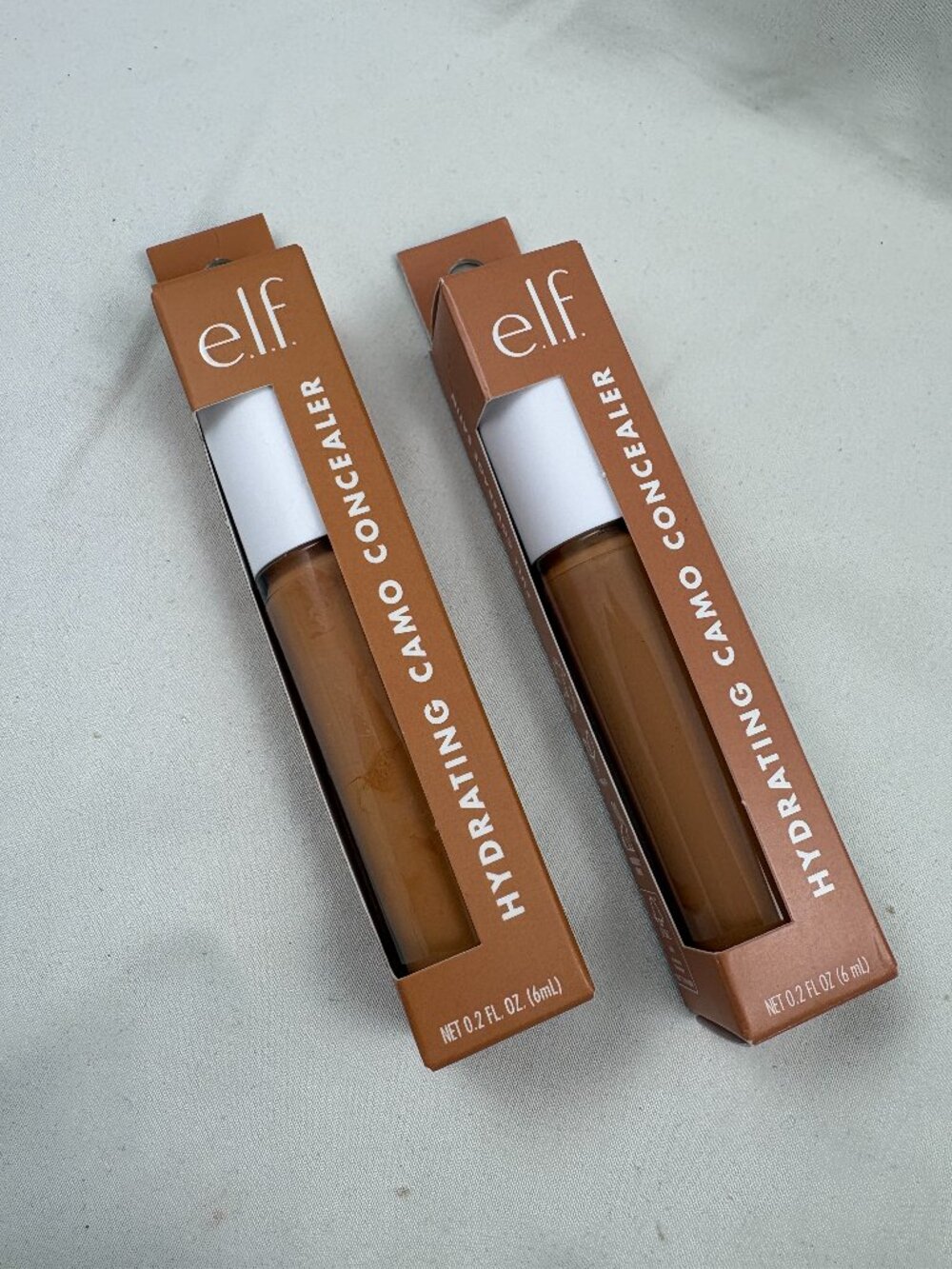 e.l.f. Hydrating Camo Concealer Lot of 2 Shade: Medium Beige Product #84829 UPC: